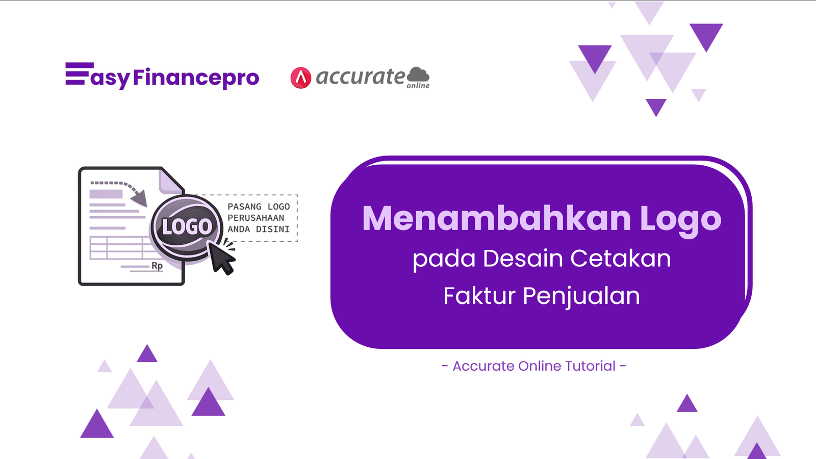 Cara Pasang Logo pada Invoice Accurate Online agar Lebih Profesional​