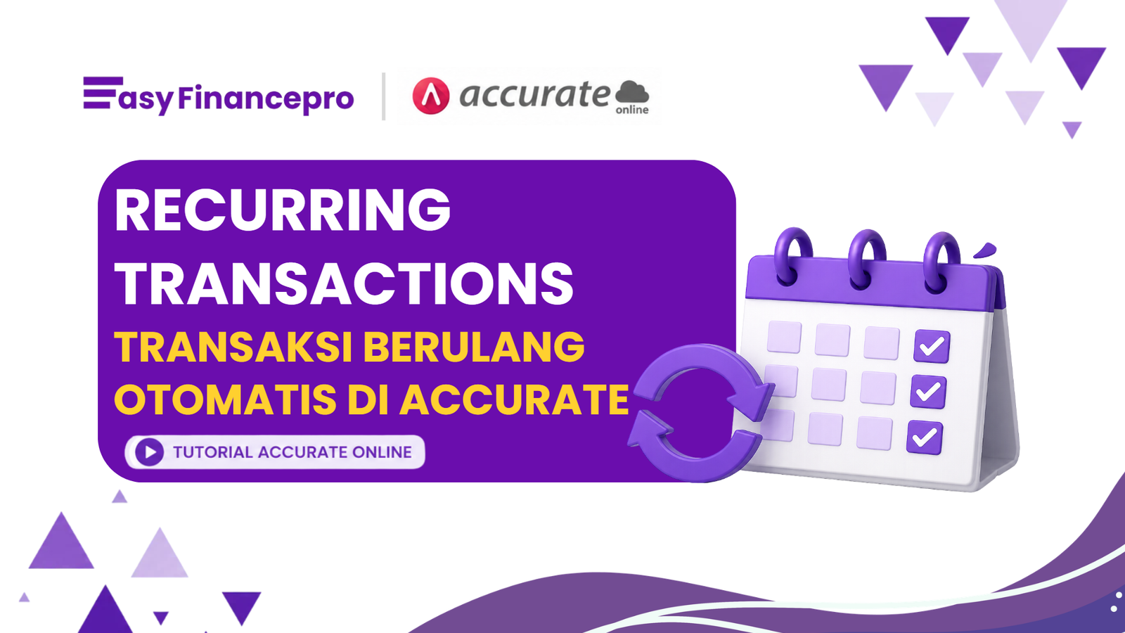 Amortisasi Sewa Gedung Dibayar di Muka di Accurate Online