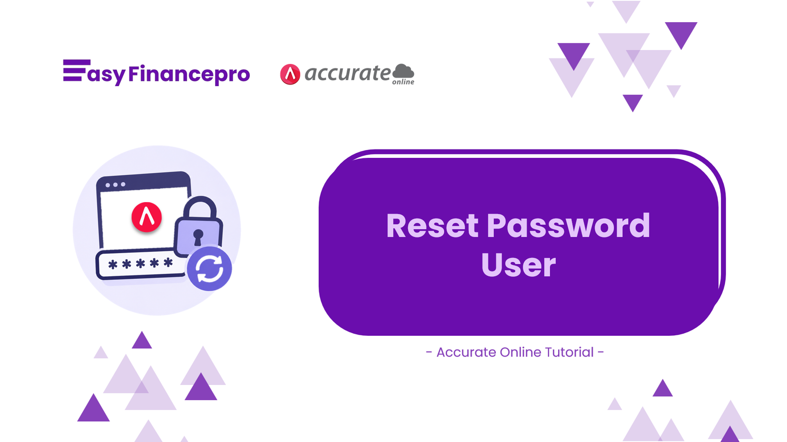 Cara Reset Password User di Accurate Online​
